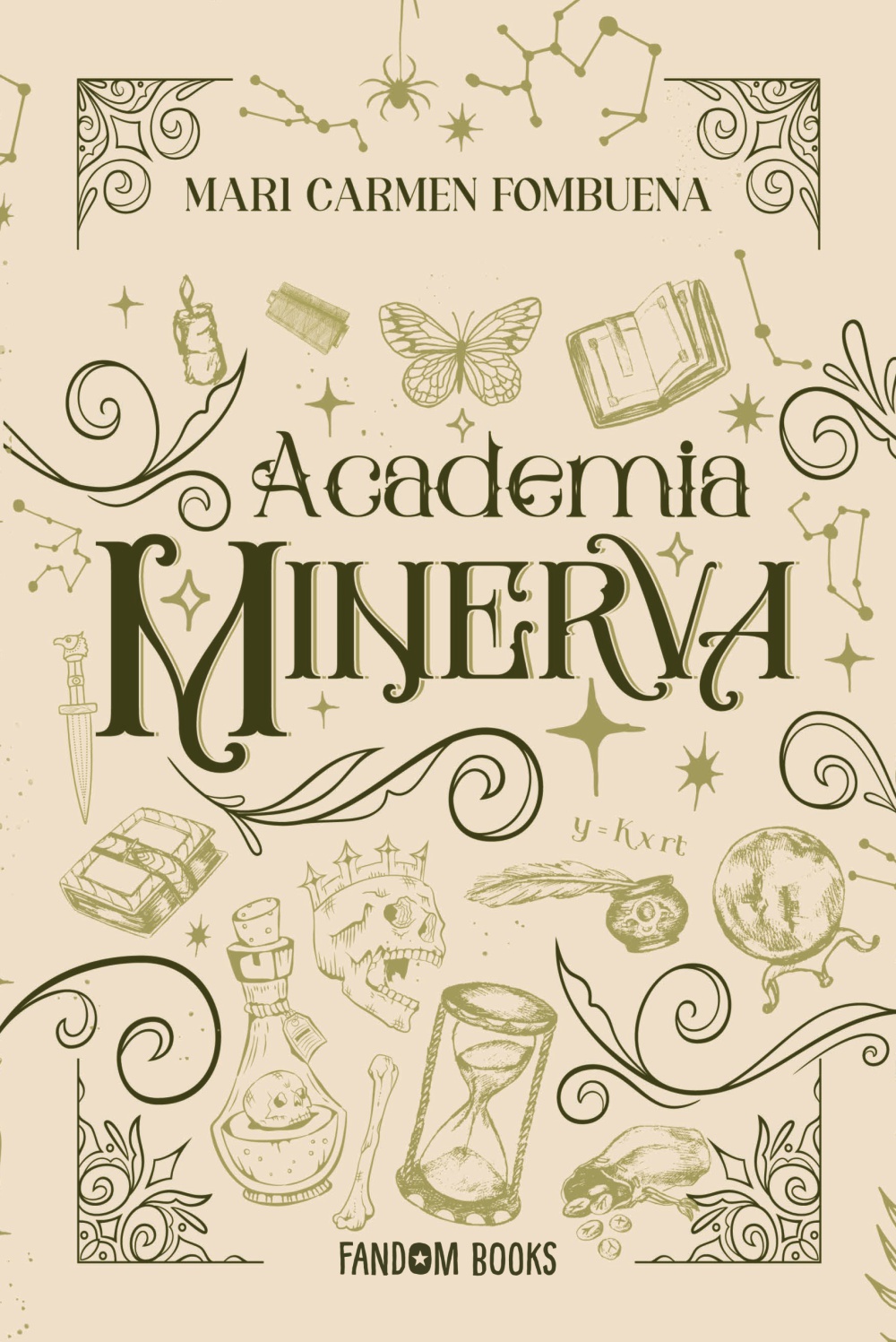 portada cubierta novela ganadora premio fandom academia minerva mari carmen fombuena